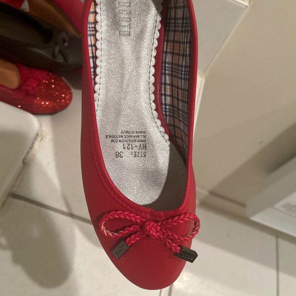Red ballerina